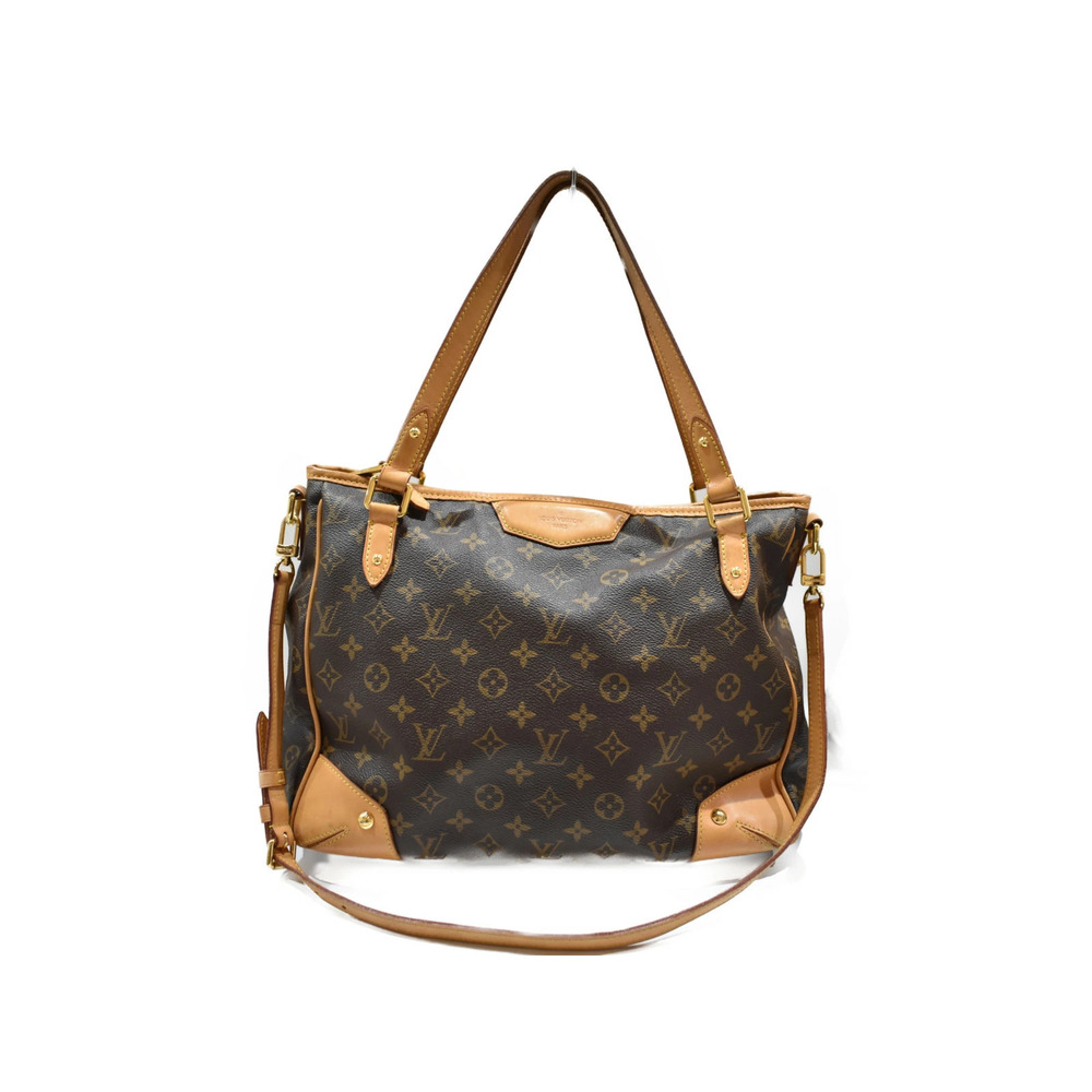 LOUIS VUITTON Estrella Monogram Brown Beige Canvas Tote Bag Maternity Shoulder